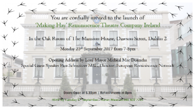 Company Launch - Mansion House, Dublin